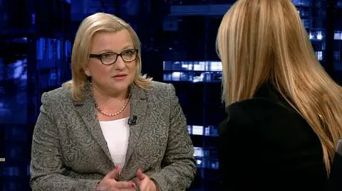 Beata Kempa była gościem "Kropki nad i"