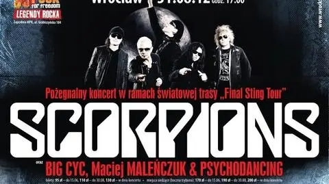 Muzycy Scorpions o koncercie w Polsce