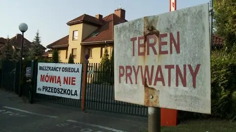 Mieszkańcy szczecińskiego osiedla protestują przeciwko planom uruchomienia przedszkola