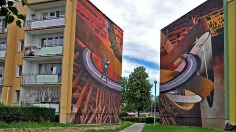 Hołd dla polskiego malarstwa. Nowy mural na Zaspie