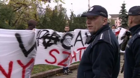 Ruszył proces za protest przeciwko prof. Baumanowi. "Korzystaliśmy z konstytucyjnego prawa"
