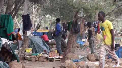 Ucieczka do Hiszpanii. Uchodźcy z Maroka forsują płot