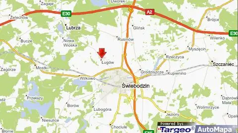 Wypadek pod Świebodzinem. Pięć osób rannych