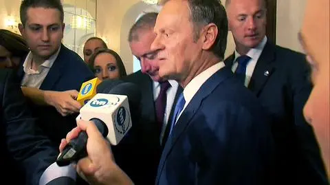 Donald Tusk skomentował wystąpienie Ewy Kopacz