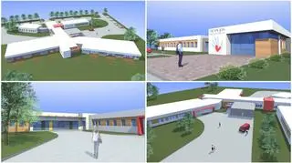 Wizualizacje średzkiego hospicjum