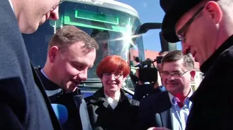 Duda z kominarzem, Komorowski nad morzem