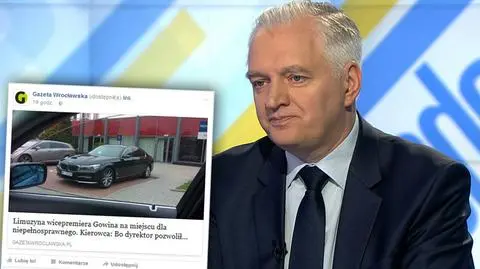 Wrocław: limuzyna wicepremiera na miejscu dla niepełnosprawnych