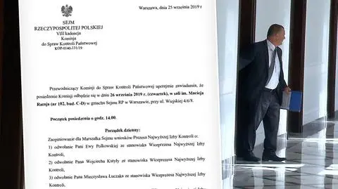 Marian Banaś chce odwołania trzech wiceprezesów Najwyższej Izby Kontroli