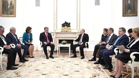Orban i Putin w lipcu 2018 roku