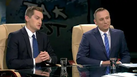 Krzysztof Brejza i Sebastian Kaleta byli gośćmi programu "Tak jest"