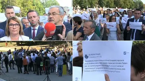 Lublin.  Konfrontacja polityków PiS i urzędników