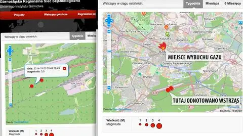 Wstrząsy 4 km od miejsca wybuchu. "Ich siła nie mogła doprowadzić do uszkodzenia instalacji gazowej"