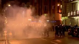 Najpierw zamieszki, potem podpalenie mieszkania 