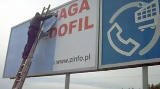 "Uwaga pedofil" znika ze Zgorzelca 