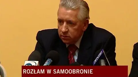 Lepper: Napis "Samoobrona" wszyscy mamy na czole