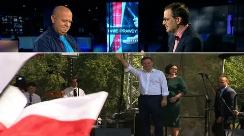 Roman Kurkiewicz i Jan Wróbel w programie "Dwie prawdy"