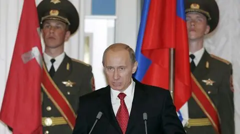 Putin przemawia w Dumie
