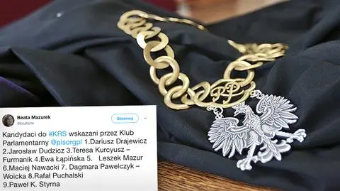 Prawo i Sprawiedliwość wskazało kandydatów do KRS