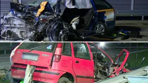 Czołowe zderzenie na S8, sprawca najpewniej pijany