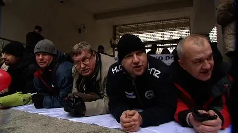 Ojcowie protestowali pod Sądem Okręgowym w Poznaniu