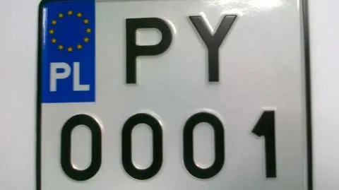 Pierwsza rejestracja z literami PY