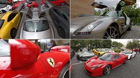 Luksus w Sopocie. Ferrari, Lotus, Maserati w drodze na Gran Turismo