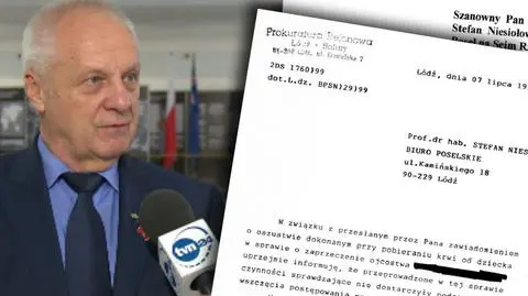 „Dokumenty z biura Niesiołowskiego na śmietniku”