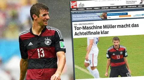 Thomas Mueller strzelił już cztery bramki w Brazylii