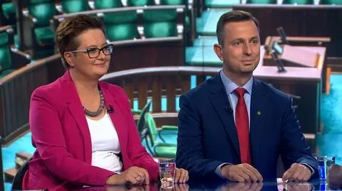 Katarzyna Lubnauer i Władysław Kosiniak - Kamysz byli gośćmi "Faktów po Faktach" 