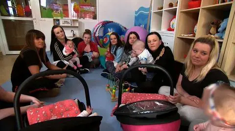 Anna Lewandowska odwiedziła matki wychowujące swoje dzieci w zakładzie karnym