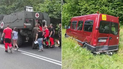 Warmińsko-Mazurskie: w wypadku pomogli żołnierze