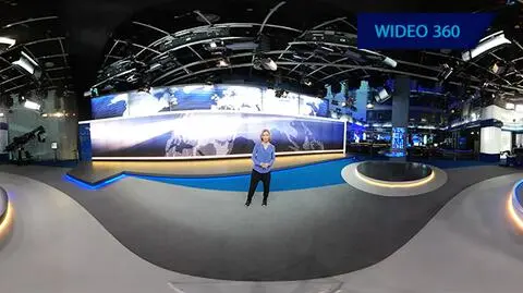 Główne studio TVN24 i Faktów TVN od środka