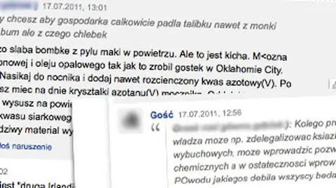 "Kiedyś i na POlityków przyjdzie kolej". Co pisał w internecie?