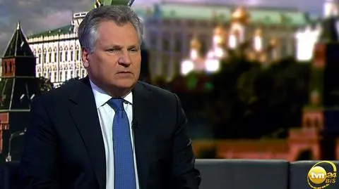 Aleksander Kwaśniewski był gościem programu "Świat"