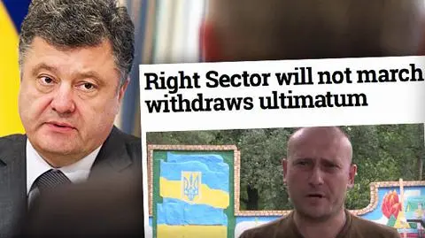 Prawy Sektor wycofał ultimatum. Nie będzie marszu na Kijów