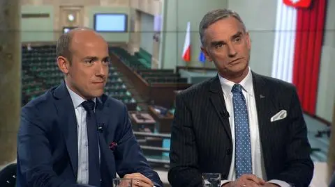 Borys Budka i Jan Maria Jackowski w "Faktach po Faktach" w TVN24