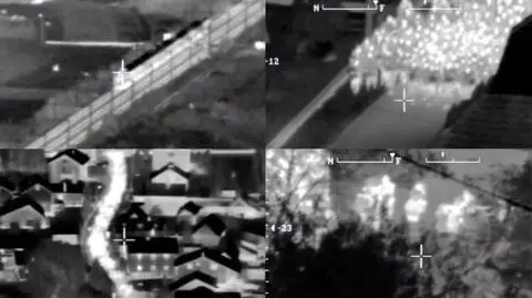 Słoweńska policja opublikowała nagranie z chorwackiej granicy