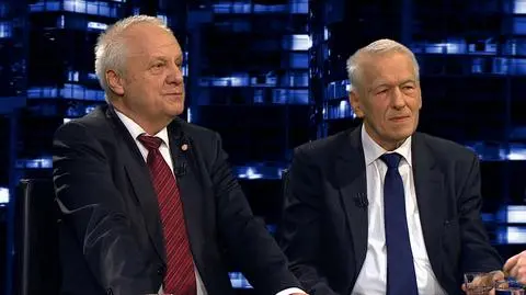Niesiołowski i Morawiecki byli gośćmi "Kropki nad i"