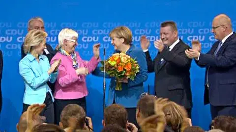 Merkel: Za wcześnie powiedzieć, co będzie dalej. Świętować możemy już dziś