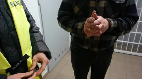 "Kierowca tira nie był w stanie utrzymać się na nogach"