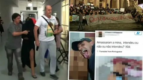 Brazylia. Zbiorowy gwałt na nastolatce