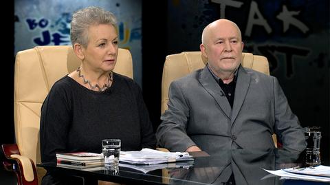 Monika Płatek i  Paweł Moczydłowski w Tak Jest