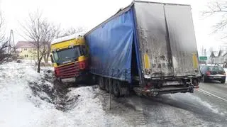 Utrudnienia na trasie mogą trwać kilka godzin