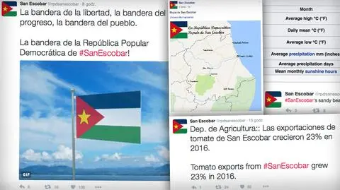 Na portalach społecznościowych powstały konta San Escobar