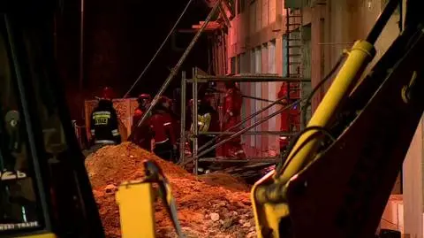 Wypadek na budowie w Gliwicach, rannych czterech robotników