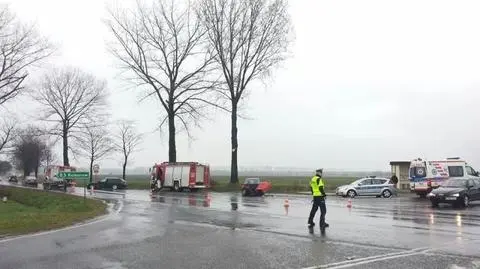 Dziewięć osób rannych w pięciu wypadkach na Dolnym Śląsku