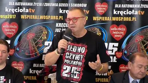 25. Finał WOŚP odbędzie się 15 stycznia 2017 r.