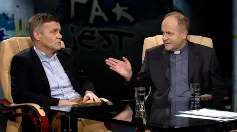 Artur Nowak i ks. Andrzej Kobyliński w Tak jest