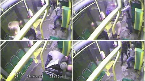 Nożownik z autobusu zgłosił się na policję