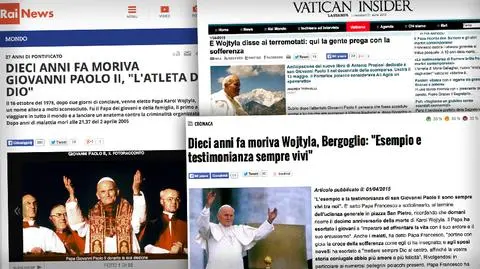 Włoskie media wspominają Jana Pawła II w 10. rocznicę jego śmierci